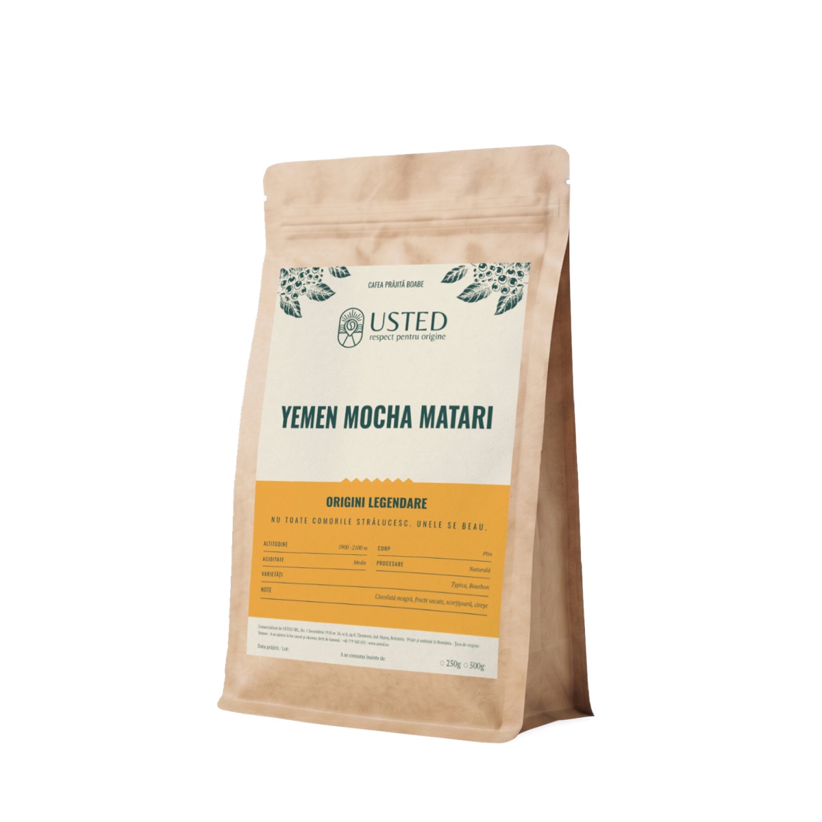 Yemen Mocha Matari, laterală